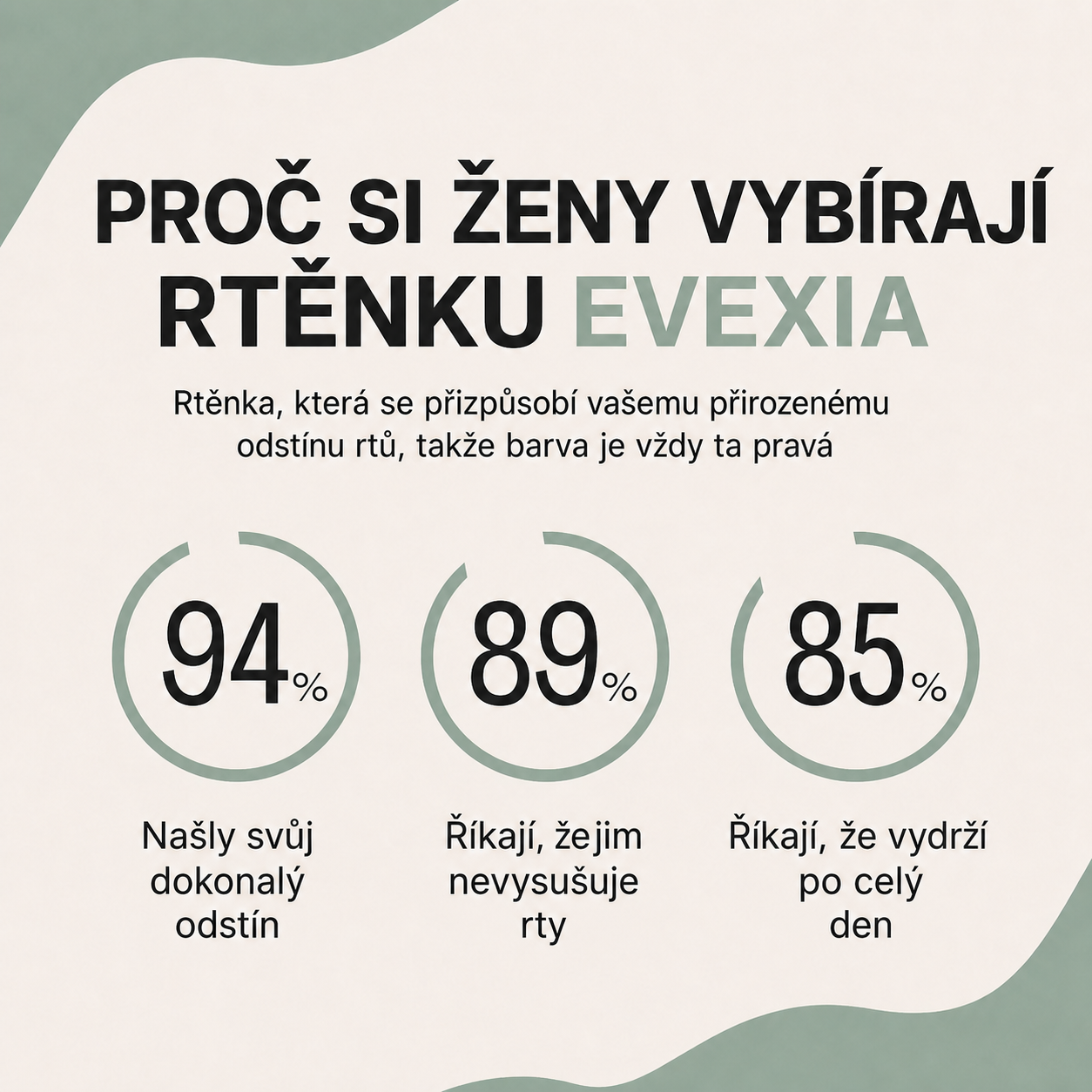 Rtěnka Evexia Signature